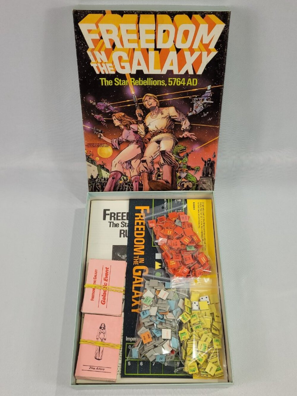 Freedom In The Galaxy Star Rebellions 5764 AD 1981 Board Game by Avalon Hill